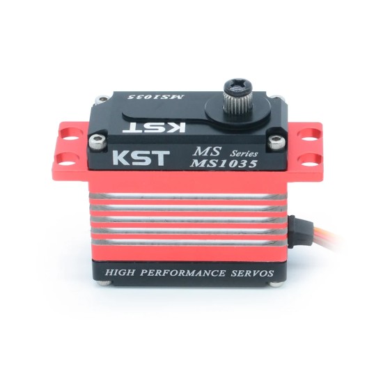 KST MS1035 7.4V 10.5kg 0.035sec Servo 550-700 Class Heli MG Digital High Speed Servo Motor Robot UAV Hobby Education